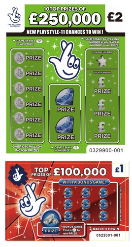 Fake winning lottery - 2x,