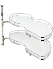 2 Tier Pull out Carousel Blind