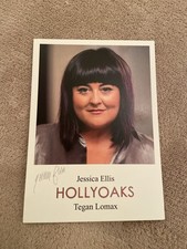 JESSICA ELLIS    (HOLLYOAKS) PRESIGNED CAST CARD