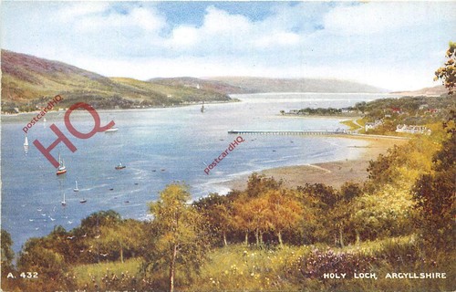 Picture postcard holy - postcard:;holy, loch