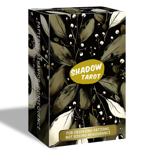 Shadow tarot deck set - deck, 80