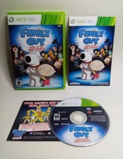 Family Guy Back to the Multiverse (Microsoft Xbox 360, 2012) Tested & Works