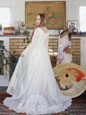 Vintage 1960s Empire Waist