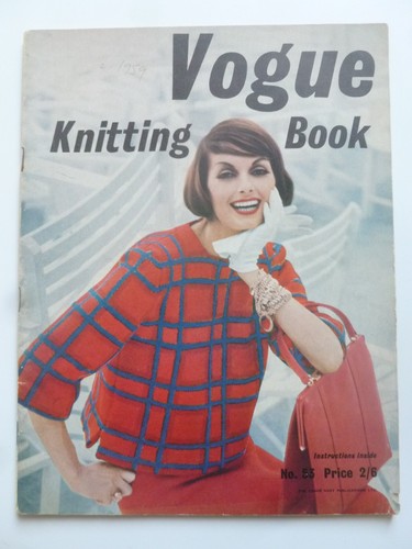 Vogue knitting book - knitting,