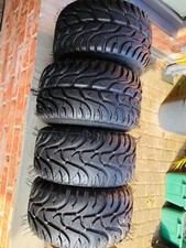 Komet K1D-W  Wet Go Kart tyres - 2 laps old