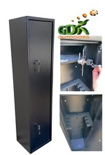 KEY LOCKING, 6 GUN CABINET, 3-6 SCOPED RIFLE, SHOTGUN SAFE, INNER AMMO,BS7558/92