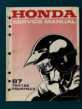 Honda TRX125 Fourtrax Service