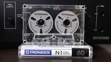 Audio Cassette Pioneer Silver Reel to Reel Tape New