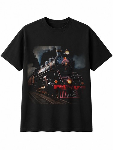 Detailed steam locomotive - detailed,