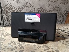 Sony ICF-DS15iP Dream Machine Radio Alarm iPhone iPod Dock System -  Tested