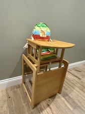 Wooden 2 in  High Chair 