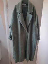 ASOS Design Green Oversized Maxi Coat. Size 20-22