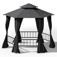 Patio Gazebo Hexagon Outdoor
