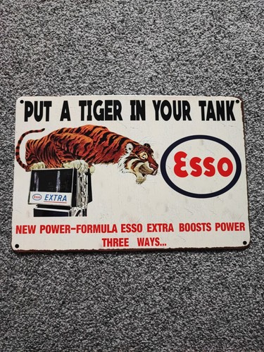 Vintage esso sign - vintage,