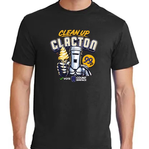 Clean clacton binface adult - binface,