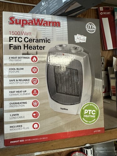 Supawarm ptc ceramic tower - ptc,