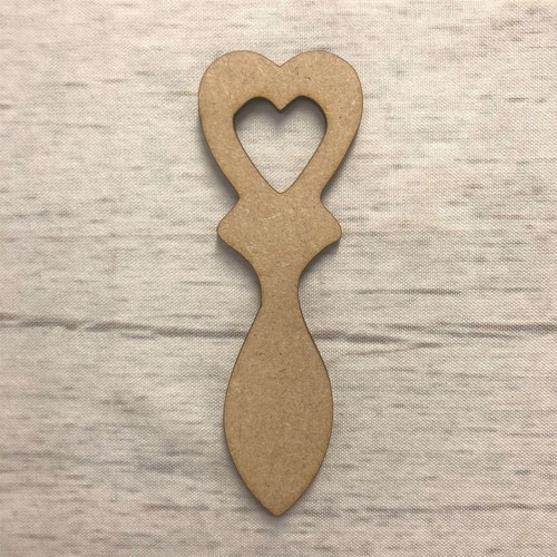 Welsh love spoon mdf - love,