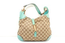 Gucci GG Jackie O blue handbag