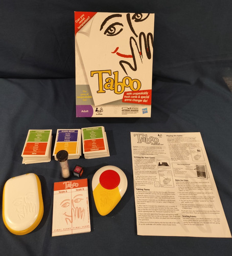 Taboo board game adults - game,