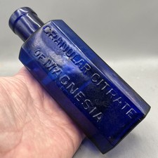 LOVELY BLUE GLASS VICTORIAN