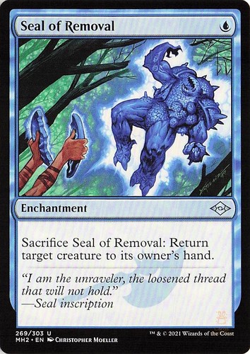 Seal removal 269 modern - of,