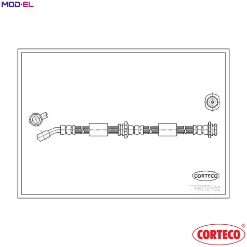 Brake hose 19032482 for nissan - 19032482,
