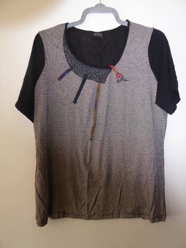 Pause café top black - top,