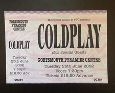 COLDPLAY- Unused  Concert