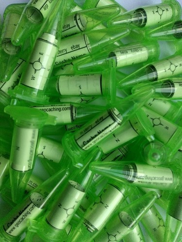 Green geocaching micro - green,