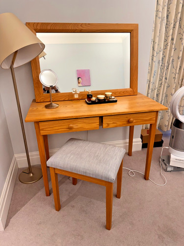 Bespoke solid beech dressing - beech,