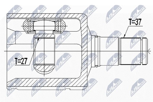 Nty joint drive shaft - drive,