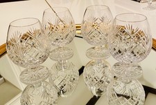 4x Royal Doulton Crystal