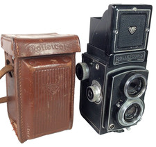 Rolleicord III Twin Lens Film Camera with Xenar 75mm F/3.5 Lens & Case