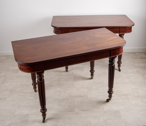 Antique mahogany pair - antique,