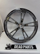 Harley 19"x3.5" chrome front