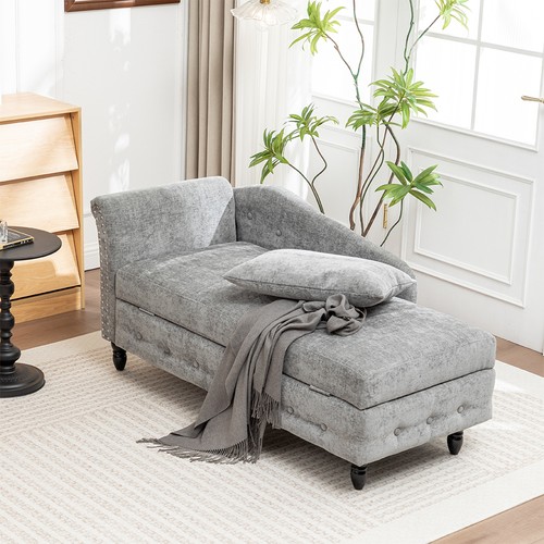 Upholstered chaise longue - chaise,