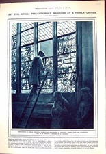 Old 1918 Mediaeval Stained