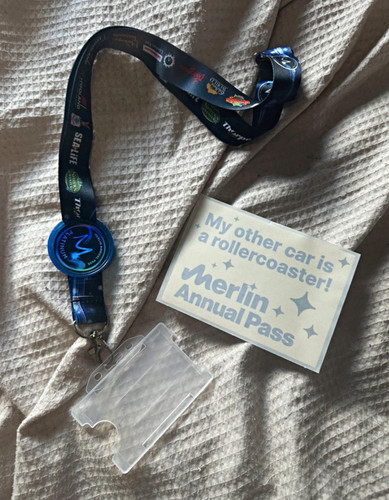 Merlin annual pass lanyard - merlin,