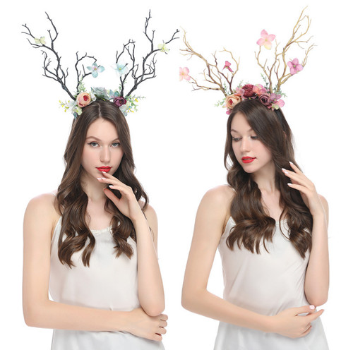 1pc reindeer ears headband - 1pc,