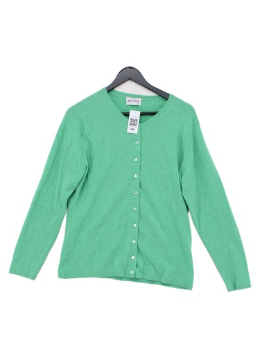 Brora women cardigan green - cardigan, s