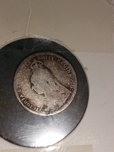 Minted 1891 silver - silver, queen