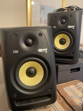 KRK Rokit 5 RPG2 Monitor Speakers Pair with Power Cables