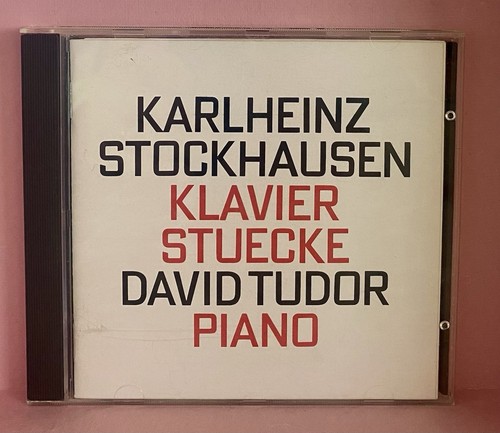 Stockhausen david tudor - cd,