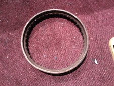 NOS DUNLOP / JONES 19" HEAVY DUTY STEEL RIM 40 SPOKE WW2 For PAINTING