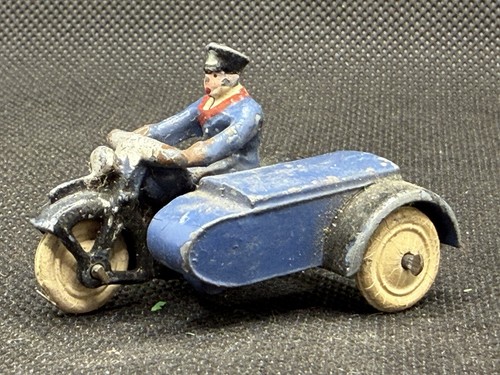 Vintage dinky toys motorcycle - toys,