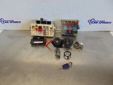 Fiat Punto ECU Kit mk2 99-06 1.2 Manual Petrol Key steering lock barrel 55181132
