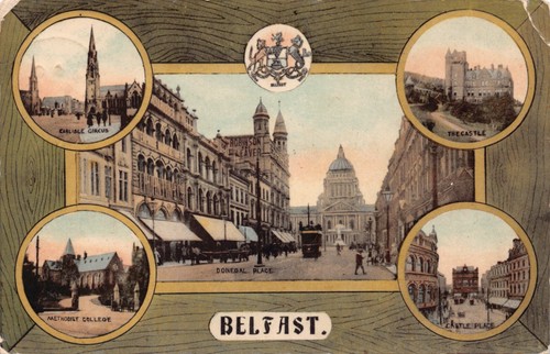 Postcard ireland belfast - -,