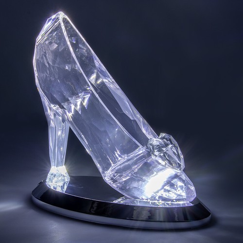 Cinderella glass slipper - cinderella, 3d