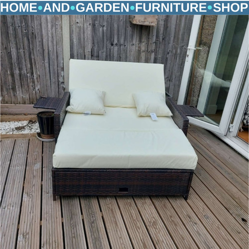 Seater rattan sun - rattan, lounger