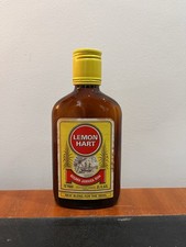 Beautiful Vintage Lemon Hart Rum Bottle 1970’s Packaging Golden Jamaica Rum